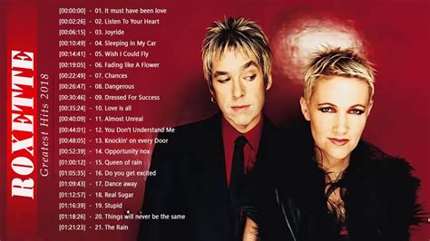Listen to Roxette on Spotify. Artist · 11.2M monthly listeners. Preview of Spotify. Sign up to get unlimited songs and podcasts with occasional ads.